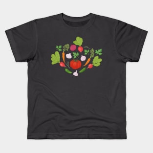 Vegetable Bounty Kids T-Shirt